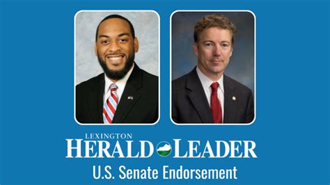 The Herald Leader Endorses Charles Booker For Senate Lexington Herald