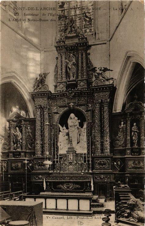 Pont de l Arche La Normandie Intérieur de l Eglise à Pont de l