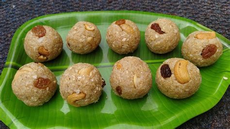 ஓட்ஸ் லட்டு Laddu Recipe In Tamilhealthy Oats Laddu Very Simple And