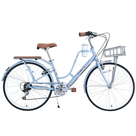 iYofe Womens Cruiser Bike 26 inch Womens Bike City Bike for Ladies with ...