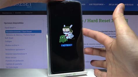 Cómo quitar el Fastboot de XIAOMI Redmi 9T salir del modo Fastboot