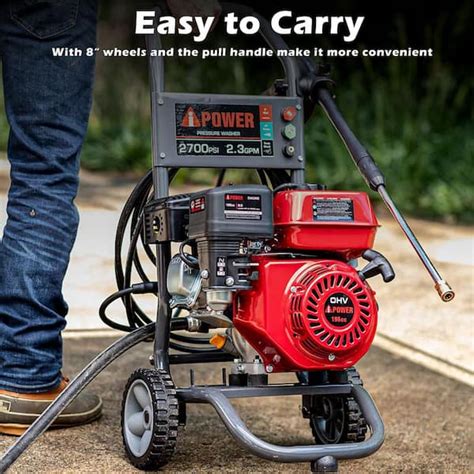 A IPower 2 700 PSI GPM Gas Pressure Washer APW2700C The 46 OFF