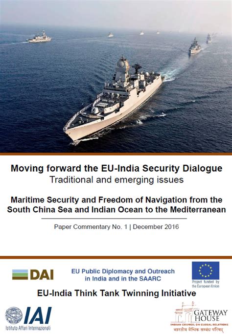 India EU Maritime Security Cooperation Gateway House