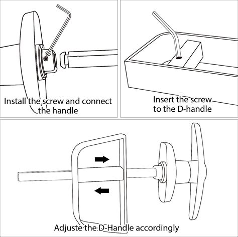 Shed Door Latch T Handle Lock Kit With 5 Keys 5 12 Stem Storage Barn