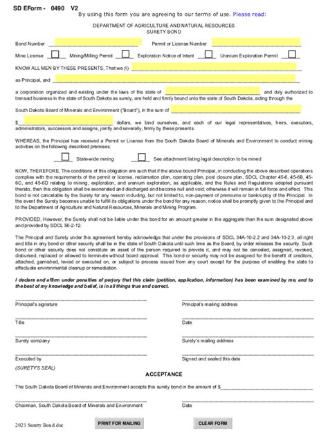 Fillable Online Fillable Online State Sd SD EForm 0862 Complete And Use