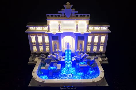 Trevi Fountain 21020 LED Lighting Kit – Glow Bricks