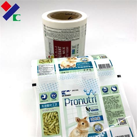 Matte Finish Printed BOPP Film Roll PE VMPET PET CPP Packaging Film