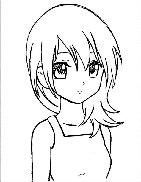 Anime Characters Coloring Pages - Free Coloring Pages