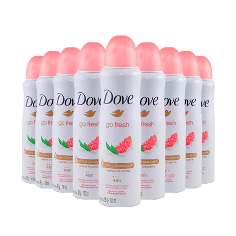 Kit Desodorante Antitranspirante Aerosol Dove Go Fresh Rom S