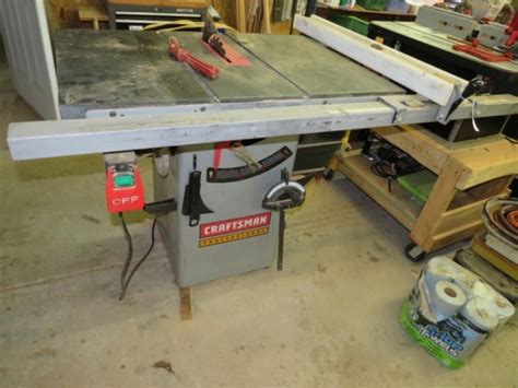 Craftsman Professional 10 Table Saw Live And Online Auctions On