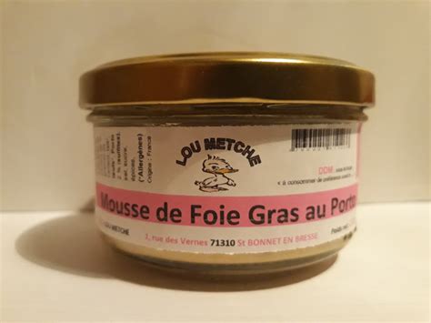 Mousse De Foie De Canard Au Porto G G Lou Metche Scea