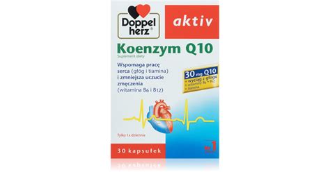 Doppelherz Aktiv Koenzym Q10 30 mg kapsułki dla zdrowia serca i naczyń