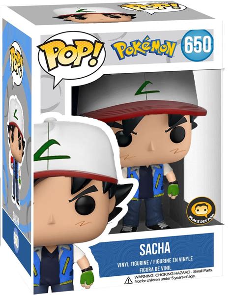 Sacha Du Bourg Palette Funko Pop Pok Mon Ash Ketchum Satoshi Funko