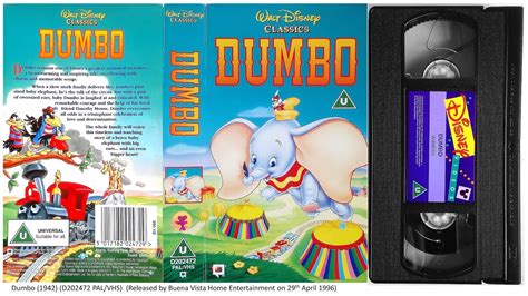 Dumbo 29th April 1996 UK VHS YouTube