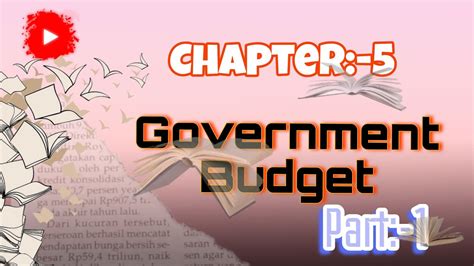 Chapter 5 Government Budget Macroeconomics Part 1 Cbseboard