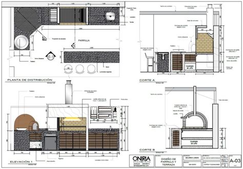 Diseño de parrilla en San Isidro Oniria Arquitectura 952390702