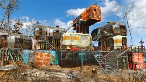 Fallout 4 Tenpines Bluff Container Settlement YouTube