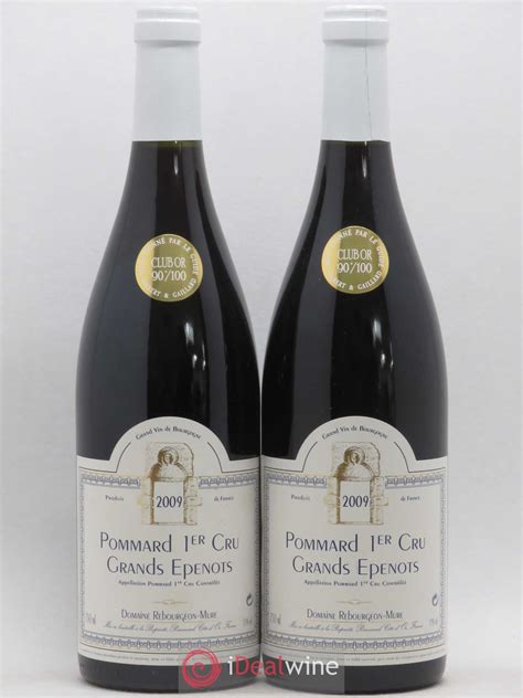 Acheter Pommard 1er Cru Grands Epenots Domaine Rebourgeon Mure Sans