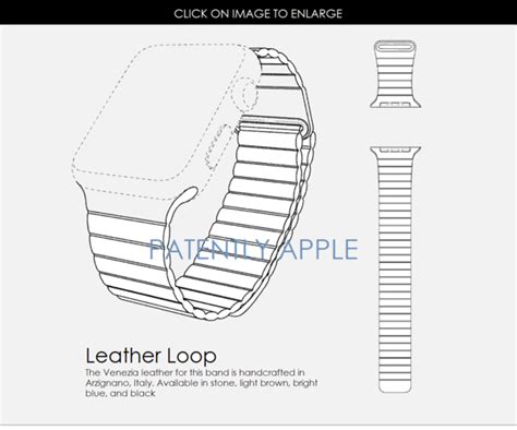 Apple Wins 7 Design Patents Covering The Iphone 6 The Leather Loop Apple Watch Band And More