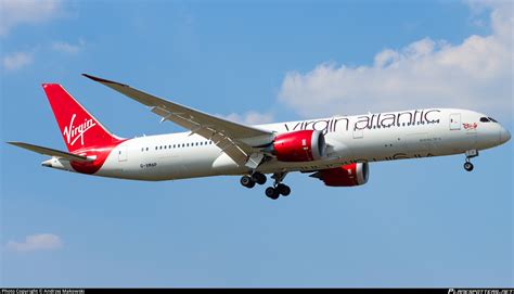 G Vmap Virgin Atlantic Boeing Dreamliner Photo By Andrzej