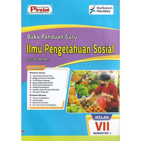 Jual Buku Pindai Panduan Guru Ips Kelas Smp Mts Semester Kurikulum