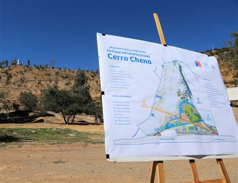 Parque Metropolitano Cerro Chena Ya Tiene Su Primera Piedra El