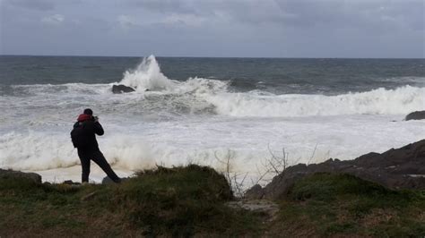 Alerta Roja Por Fuerte Viento Y Oleaje En Todo El Litoral Gallego