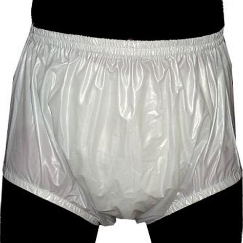 Free Shipping Fuubuu White S Pcs Pull On Plastic Pants Underwear