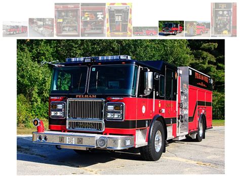 Pelham Nh Fire Department Running A Seagrave Rescue Pumper