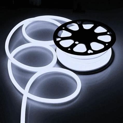 V Neon Led Strip Flex Rope Light Waterproof Flexible Outdoor Rgb