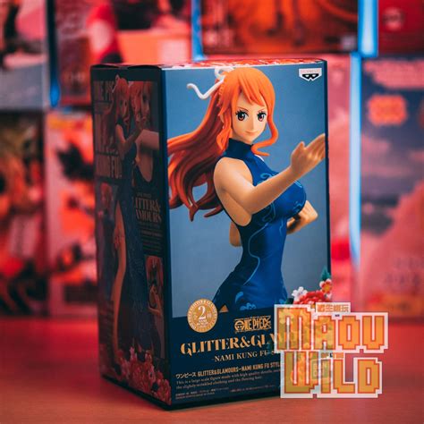 Gold Toei ONE PIECE Nami Kung Fu Style B Figure GLITTER GLAMOURS