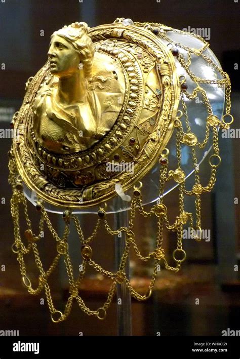 Ancient Greek Gold Jewelry History Stock Photo Alamy