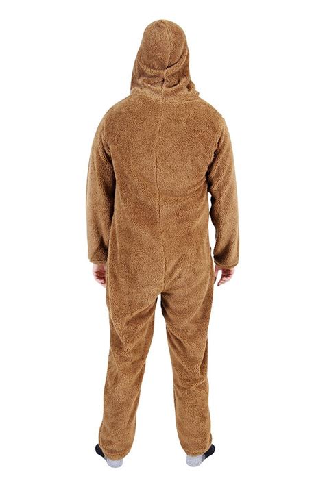 Star Wars Chewbacca Wookie Adult Union Suit Kigurumi Costume Pajama On