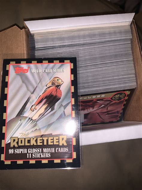 Rocketeer Movie Trading Cards Topps You Pick To Or S To S