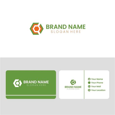 Abstraktes Kologie Unternehmens Branding Logo Design Vorlagendesign