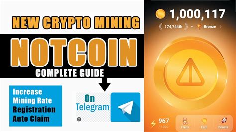 Notcoin Mining Complete Guide Start Earning This Coin On Telegram