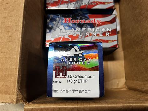 Hornady American Gunner 6 5 Creedmoor 140 Bthp Ar15