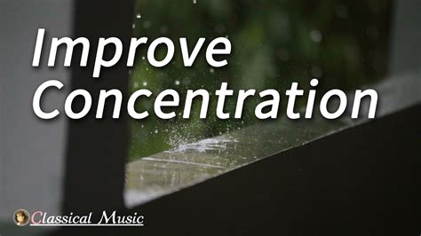 Calming Rain With Classical Piano｜work ｜ Reading｜improve Concentration