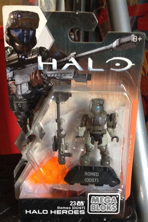 Mega Bloks Construx Blocks Halo Heroes Series Mini Figure Romeo Odst