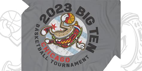 2023 BIG10 BBall Tournament - T-Shirt/Headwear Design :: Behance