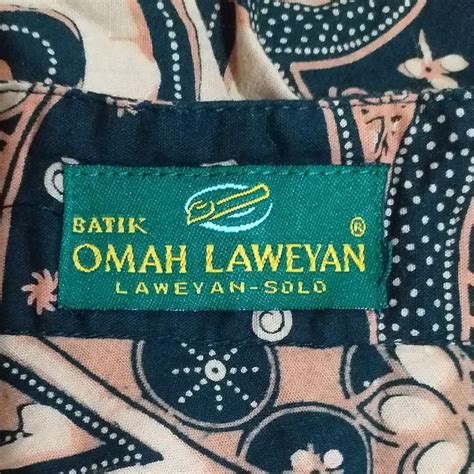 Batik Omah Laweyan Asli Solo Dress Batik Asimetris On Carousell