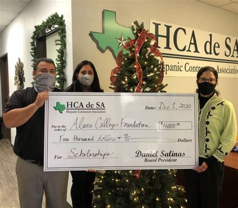 Hca De Sa Scholarship Hispanic Contractors Association De San Antonio