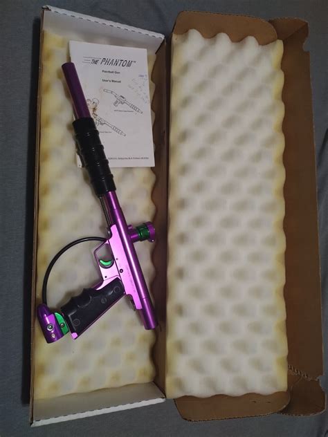 CCI Phantom Pump Paintball Marker Rare Pink Purp Original Box With New