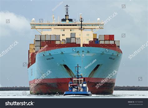 Container Ship Maersk Kure Arrives On Stock Photo Shutterstock