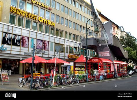 Kurfurstendamm Berlin Restaurant Germany German Stock Photo - Alamy