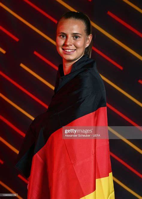 Klara Buhl Of Germany Poses For A Portrait During The Official Uefa