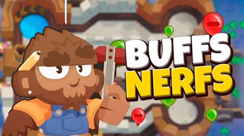 Buffs e nerfs versão 42 do Bloons OsBexigas Bloons TD 6 YouTube