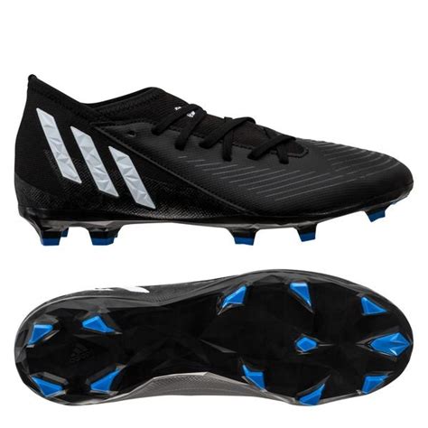 Adidas Predator Edge Fg Shadowportal Noir Blanc Rouge Enfant