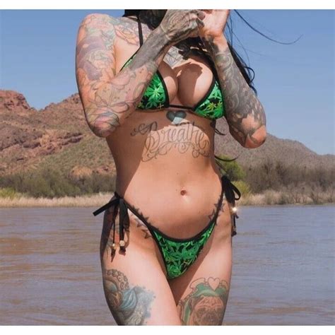 DIXXON Swim Womens Dixxon Green Room String Bikini Full Set Party