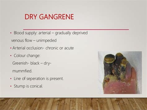 Gangrene